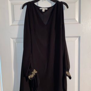 Black flowy dress worn once